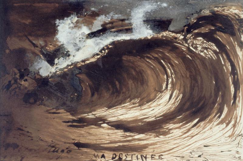 Un orchestre symphonique interprétant une œuvre classique avec une lumière dramatique